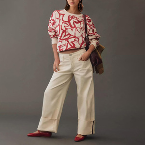 Sudadera de mujer personalizada con bordado y opciones de impresión logotipo personalizado Jersey cómodo para trajes casuales con estilo - Product Image 6