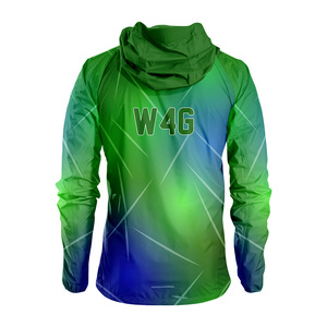 Veste coupe-vent décontractée à capuche unisexe Wear 4 Games, 100% nylon, imperméable, coupe-vent, séchage rapide, respirante, impression personnalisée - Product Image 5