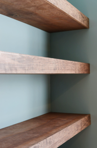 Kits d'étagères flottantes en bois pour murs de magasins - Product Image 6