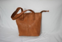 Sac fourre-tout vintage pour femme en cuir véritable Moroccanoul, toutes saisons, fabriqué au Maroc, modèle 768
