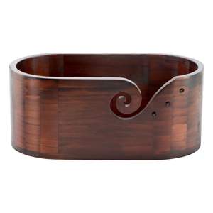 ชามไหมพรมสำหรับถักนิตติ้งสำหรับถักนิตติ้งสีน้ำตาลมันวาวทนทานน้ำหนักเบาดีไซน์ไม่เหมือนใคร - Product Image 4