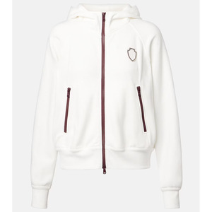 Sudadera con capucha con cremallera para mujer 100% algodón grueso polar ODM Logo frontal cálido invierno Casual - Product Image 6