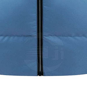 Veste matelassée d'hiver style rue pour hommes Manteau épais à capuche de haute qualité Col montant Tissu de toile chaude Service OEM Fini - Product Image 5