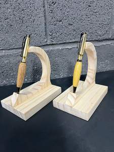 Boîte de rangement de papeterie de bureau en bois pour crayons - Product Image 2