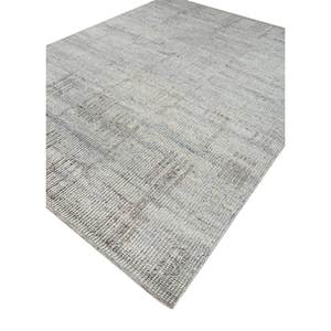 Alfombra de Lana Anudada a Mano Skwl-356, Color Azul Manifest, Diseño Clásico Abstracto para Sala de Estar, Alfombra Rectangular con Diseño de Diamantes para Pasillo, Ideal para Adolescentes - Product Image 2