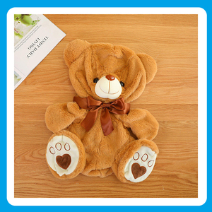 2024 nueva llegada oso de peluche DIY Kit juguetes suaves personalizados relleno de algodón PP regalo de San Valentín pieles de animales sin relleno - Product Image 2