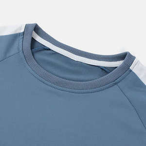 Nouveauté 2025 Sweat-shirt pour homme en molleton français, design personnalisé, décontracté, bande latérale, panneau multicolore, sweat-shirt uni unisexe - Product Image 3