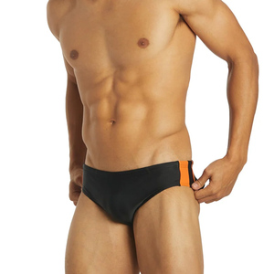 High Quality Solid Color Men's Swimwear Bikini Swimming Briefs Swimsuits Board Briefs Shorts Trunks - Product Image 2