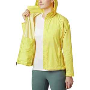 2020 nuevo diseño de chaqueta de invierno Softshell para mujer transpirable al aire libre impermeable acolchado lana/Nailon/Spandex forro cuello alto - Product Image 4