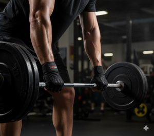 ถุงมือยิมสำหรับการฝึกซ้อมหนัก ถุงมือยิมแบบครึ่งนิ้ว ถุงมือรองรับข้อมือ ถุงมือระบายอากาศสำหรับถุงมือยกของสำหรับงานหนักแบบยูนิเซ็กซ์ - Product Image 3