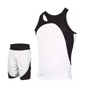 Ensembles d'uniformes de boxe personnalisés de qualité supérieure, couleur et taille personnalisées, polyester/coton, impression numérique, unisexe, marque privée personnalisée - Product Image 4