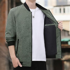 แจ็คเก็ตบอมเบอร์ผ้าใบมีฮู้ดแฟชั่นสำหรับผู้ชาย, เสื้อผ้าแนวสตรีทสวมใส่สบายเนื้อผ้านุ่มใส่อุ่นเสื้อผ้าวินเทจจำนวนมากสำหรับฤดูหนาว - Product Image 5