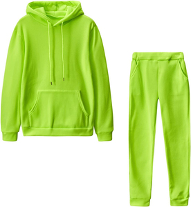 Nuevo y Popular Conjunto Deportivo de Mujer, Sudadera y Pantalón, Invierno, Casual, Transpirable, Antibolitas, Cómodo, Felpa, Logotipo y Color Personalizables - Product Image 1