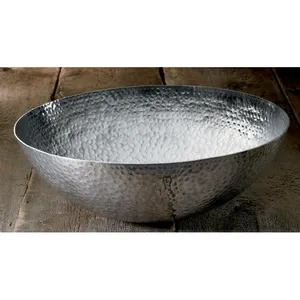 Classical Design Customized Modern Wholesale Colors Designer Kitchen Hand Made Fancy Metal Large <b>Enamel</b> Brass New Fruit <b>Bowl</b> - Product Image 4