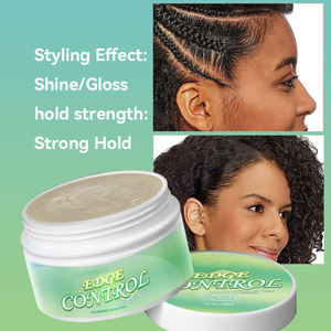 Crème coiffante pour cheveux naturels à tenue forte et personnalisée pour les tempes - Non grasse, tenue longue durée, sans rinçage - Product Image 4