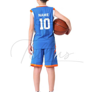 2026 Customized High Quality <b>Kids</b> <b>Basketball</b> Uniform Latest Design Custom <b>Kids</b> <b>Basketball</b> Uniform - Product Image 5