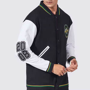 Ropa Diseño hecho en fábrica Impresión Lettermen Chaquetas Manga completa Precio bajo Carta Lettermen Chaquetas - Product Image 1