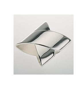 Rond de serviette de luxe en acier inoxydable Hôtel Restaurants de luxe pour la tenue de ronds de serviette en acier inoxydable et prix de gros - Product Image 2