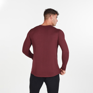 <b>Men's</b> <b>Long</b> <b>Sleeve</b> Athletic Sports T-Shirts Tops <b>Men</b> Gym <b>Tshirt</b> - Product Image 3