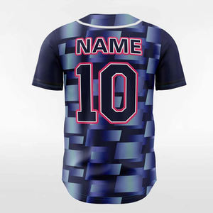 Maillot de baseball vierge à manches courtes pour la mode en gros, personnalisable par sublimation, uniforme de baseball économique - Product Image 3