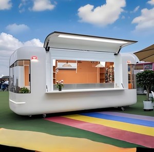 Volledig uitgeruste fastfood-truck trailers, onze mobiele concessiekitchens, aanhangwagen voor voedselverkoop - Product Image 1