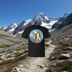 T-Shirt Promozionale con Orso Polare per Escursionismo e Alpinismo - Product Image 3