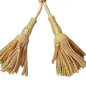 12CM for Uniform Church Vestments Decoration <b>Tassels</b> Custom Made Bullion Wire <b>Tassel</b> for Sale - Product Image 3