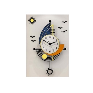 นาฬิกาแขวนผนังโลหะสำหรับสำนักงาน,นาฬิกาติดผนังสำหรับตกแต่งบ้านห้องนั่งเล่นขนาดที่กำหนดเองสำหรับราคาขายส่ง - Product Image 4