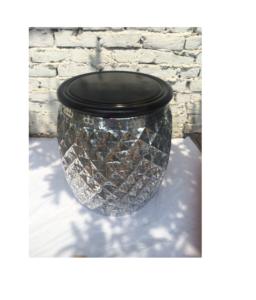 Mesa de centro de metal superventas con tapa de madera, muebles de sala de estar, mesa de diseño martillado para restaurantes - Product Image 3