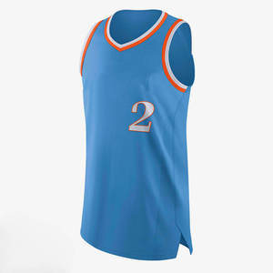 Réduction promotionnelle : 2 maillots de basket-ball en vente, personnalisés, durables, réversibles, en stock, maillots de basket-ball pour hommes - Product Image 6