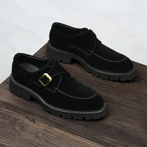 Chaussures de bureau en cuir véritable pour hommes avec semelle extérieure résistante à l'usure et semelle intérieure respirante, chaussures formelles - Product Image 2