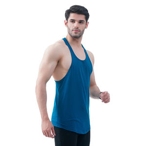 Offre Spéciale hommes sans manches séchage rapide débardeur Anti-rétrécissement col rond décontracté sport gilet personnalisé musculation Style respirant - Product Image 2