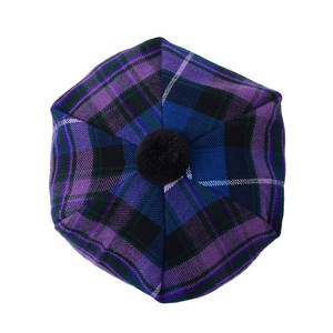 ODM Factory Wholesale Customized Best Quality High Quality Winter Cheap Prices <b>Plain</b> Tartan Tammy <b>Caps</b> for Men - Product Image 2
