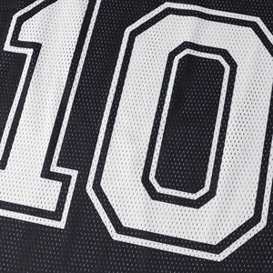 Maillot de football personnalisé à manches courtes, couleur unie, avec nom et numéro imprimés, prix raisonnable, logo personnalisé, 100% polyester - Product Image 6