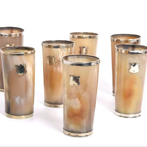 Portalápices de Cuerno de Búfalo que Combina Elegancia y Durabilidad, Perfecto para Decoración de Escritorio, Alta Calidad - Product Image 1