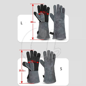 Premium Quality Custom Design Leather <b>Welder</b> Gloves in Stock for Wholesale for Welding Needs - Product Image 5