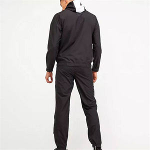 Trajes deportivos con cremallera completa personalizados, conjuntos atléticos para correr, chándales activos de 2 piezas para hombre con bolsillos - Product Image 4