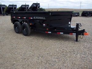Iron Bull DTB8314072 Dump <b>Trailer</b> 14FT Tandem Axle Hydraulic Dump <b>Trailer</b> | Heavy Duty Construction & Material Hauling - Product Image 5