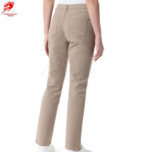 Pantalones vaqueros elegantes para mujer, de textura suave, cómodos, para uso diario, para oficina, informal y para ocio - Product Image 3