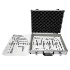 Nouvel ensemble d'instruments chirurgicaux de qualité supérieure pour amygdalectomie et adénoïdectomie, 32 pièces, en acier inoxydable |   OldMed - Product Image 6