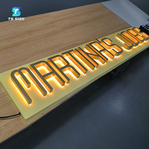 Tùy chỉnh Led kênh chữ chiếu sáng cửa hàng Biển hiệu ngoài trời Backlit signage cho kinh doanh ánh sáng lên 3D ký thư - Product Image 5
