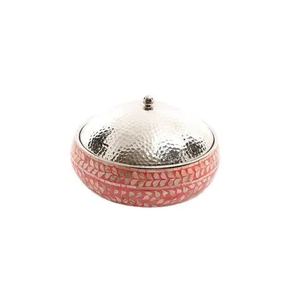 Elegante cuenco de chocolate para regalos de boda y ocasiones especiales Cuenco de madera para servir vajilla de mesa de madreperla - Product Image 3