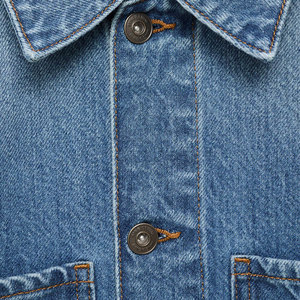 Service OEM, vente en gros, meilleur design, veste en jean pour homme, légère, couleur personnalisée, veste en jean pour homme - Product Image 5