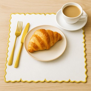 100% coton linge de cuisine brodé ensembles de serviettes doux et confortable réutilisable dîner tissu durable écologique de haute qualité - Product Image 6