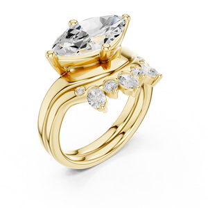 Cove jewels 14K Retro Vintage Design Ring Chapado en oro para amantes de la moda - Product Image 4