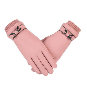 2026 OEM High Quality Leather <b>Gloves</b> with Glow in the Dark & Touchscreen for Fishing Sports Casual & Outdoor Use-Winter Ready - Product Image 1