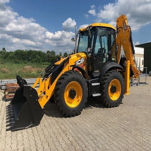 Chargeuse compacte JCB 1CX de marque Parker d'occasion avec caractéristiques de roue avant avec moteur pompe à roulement tracteur chargeuse-pelleteuse - Product Image 5