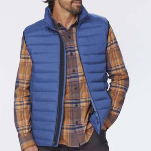 Chaleco acolchado ligero para hombre de fabricación personalizada OEM, cálido y cómodo para aventuras al aire libre - Product Image 5