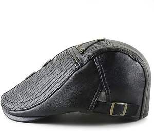 Chapeau en cuir élégant avec une durabilité robuste Parfait pour la randonnée, les voyages et les vêtements de plein air de tous les jours - Product Image 3