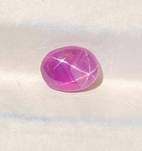 หลวมรูปไข่ตัดสีชมพูดาวแซฟไฟร์Cabochon Corundumดาวสีชมพูแซฟไฟร์ของแท้หลวมปรับเทียบขนาดอัญมณีขายส่ง - Product Image 1